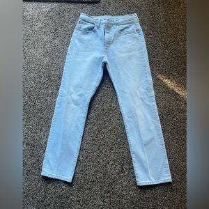 MENS 501 button fly size 39X30L